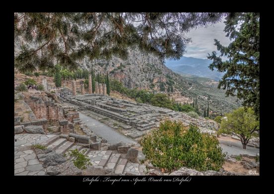 Delphi-Tempel van Apollo